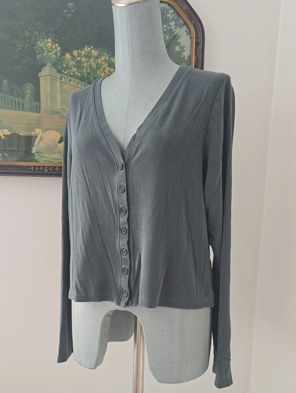 Marine Layer | Lexi Rib Sun-In Button Through
